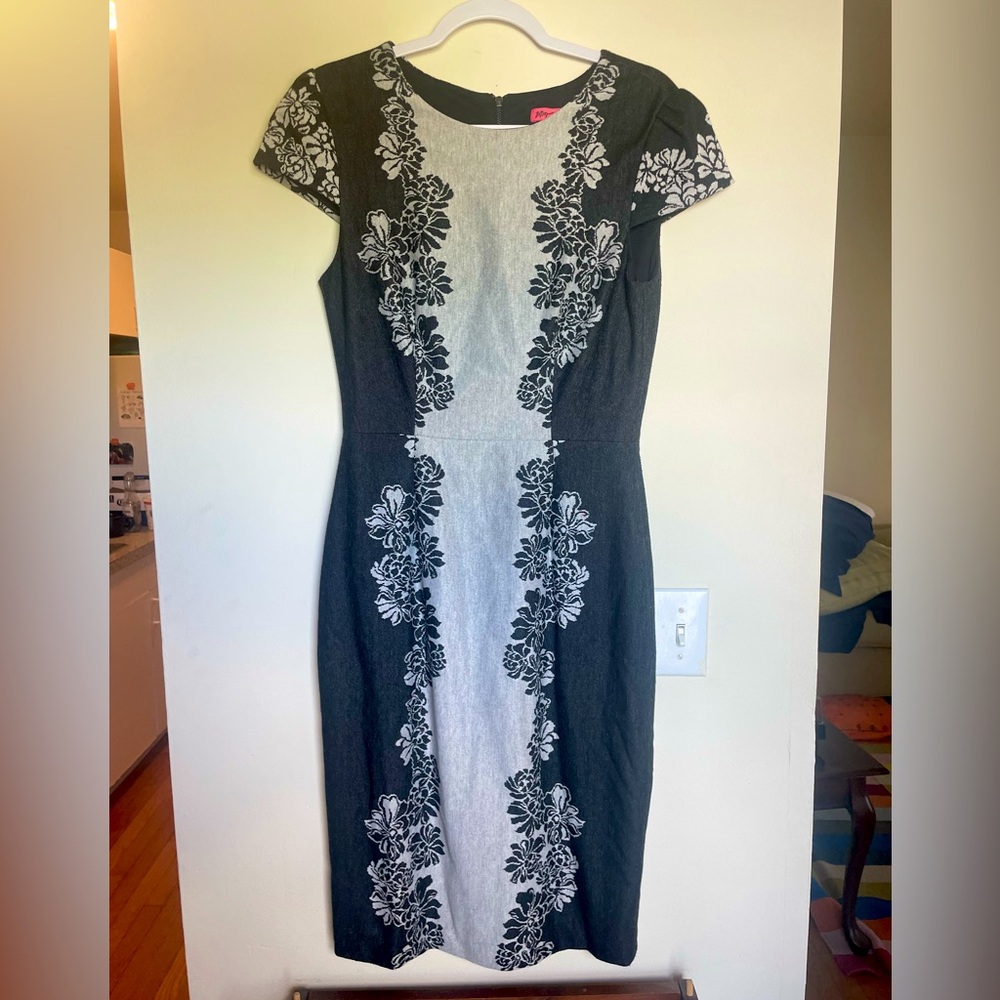 Betsey Johnson floral sheath dress